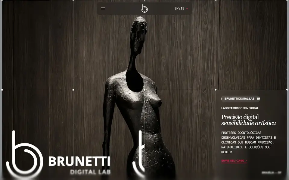 Site da Brunetti Digital Lab